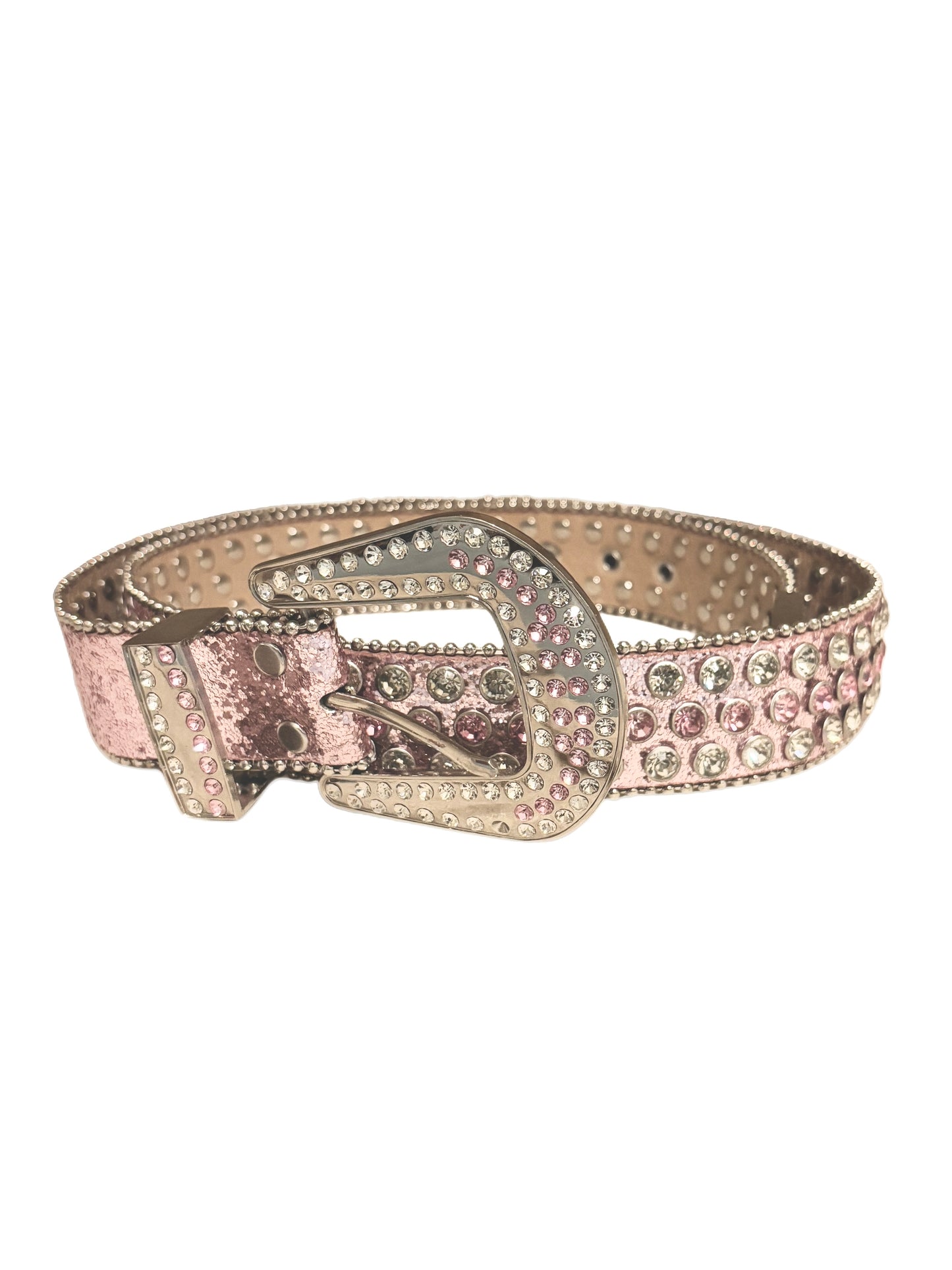 rhinestone belt (pink and silver)