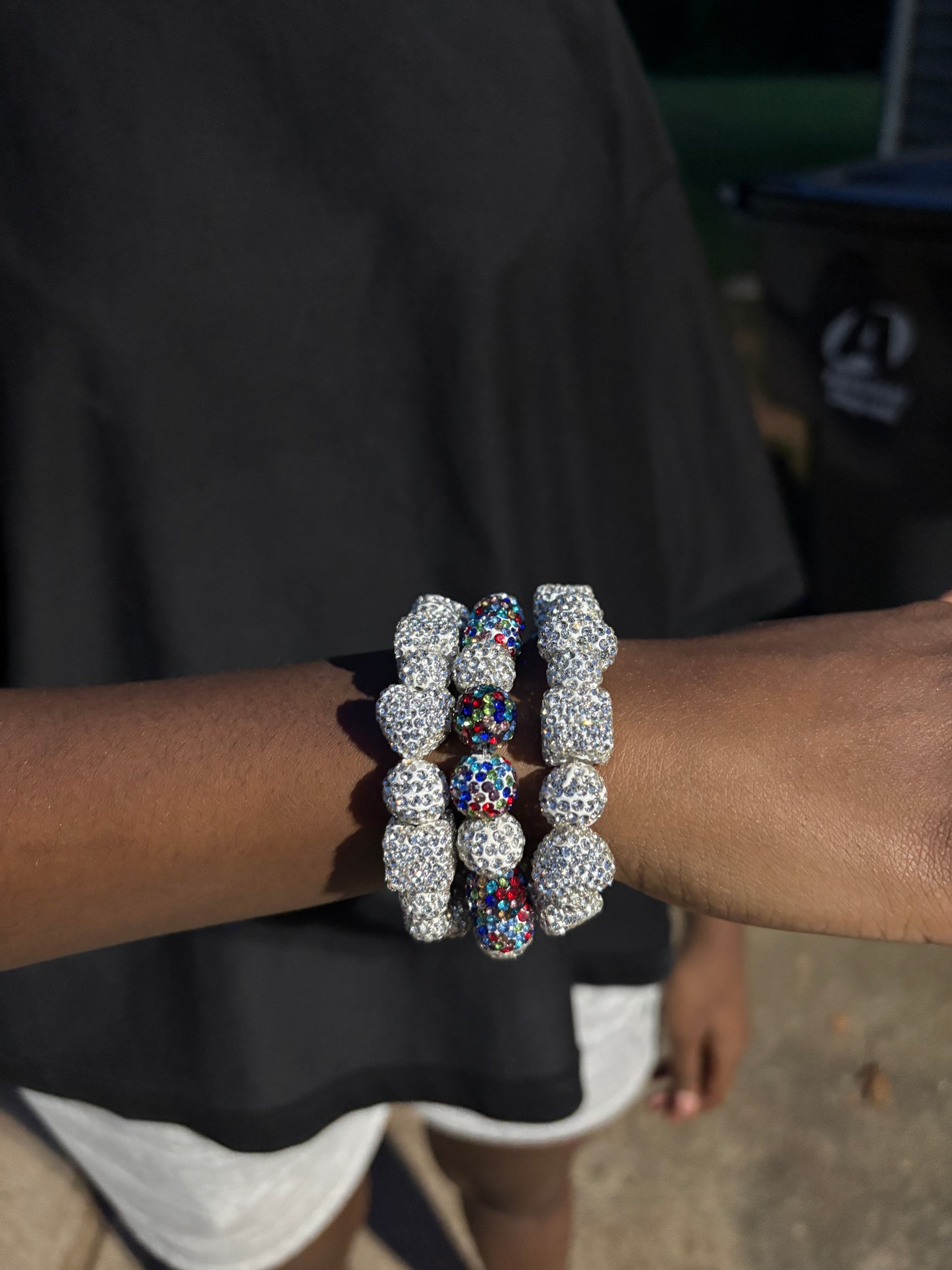 double silver and multi