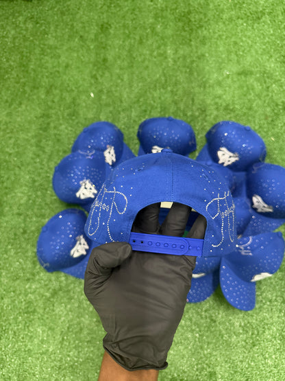 Luxury Blue “ToohypeWrld” hat