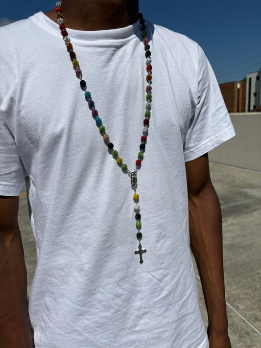 multi color rosary