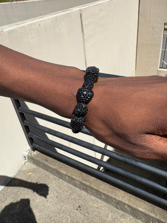 black bracelet