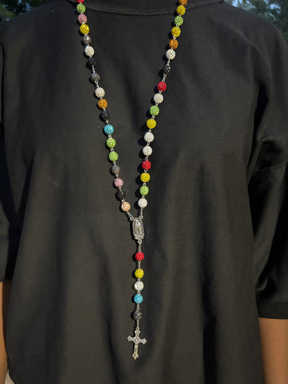 multi color rosary